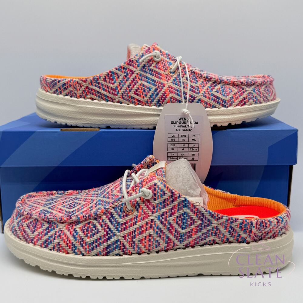 Hey Dude · Wendy Slip Surf Baja · Women's 6 BNIB/BNWT